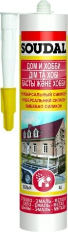 Герметик SOUDAL универсальный, серый 105908 [105908]