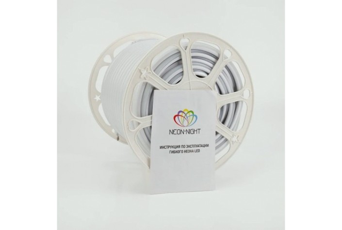 Гибкий неон Neon-Night 131-081 SMD 16х16 мм желтый, 50м с компл.подключения