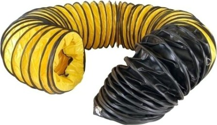 Гибкий шланг (желто-черный) 7,6 м - 340 мм MASTER 4515.560 (для вентилятора BLM 6800)