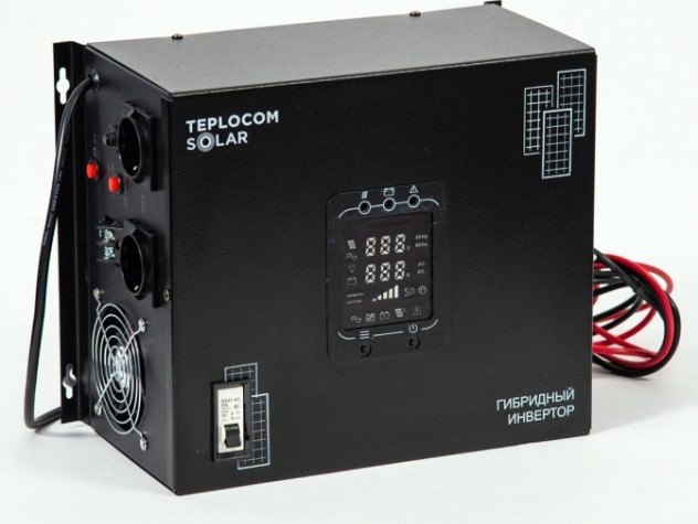 Гибридный солнечный инвертор TEPLOCOM SOLAR-1500 [2412]