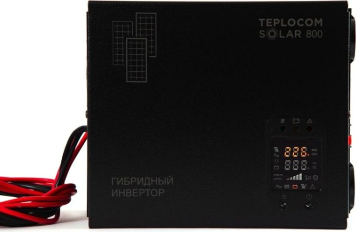 Гибридный солнечный инвертор TEPLOCOM SOLAR- 800 [2411]
