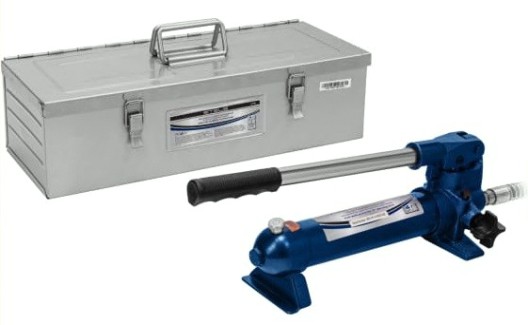 Гидравлическая растяжка STELS 4 т, 17 предметов, в металлическом кейсе [51352]