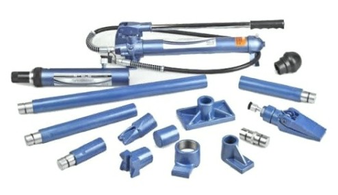 Гидравлическая растяжка STELS 4 т, 17 предметов, в пластиковом кейсе [51354]