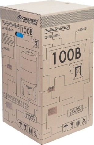 Гидроаккумулятор ДЖИЛЕКС 100В вертикальный [7101]