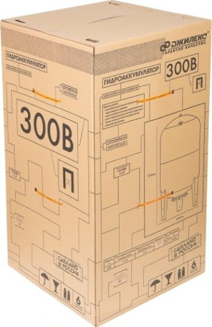 Гидроаккумулятор ДЖИЛЕКС 300В вертикальный [7301]