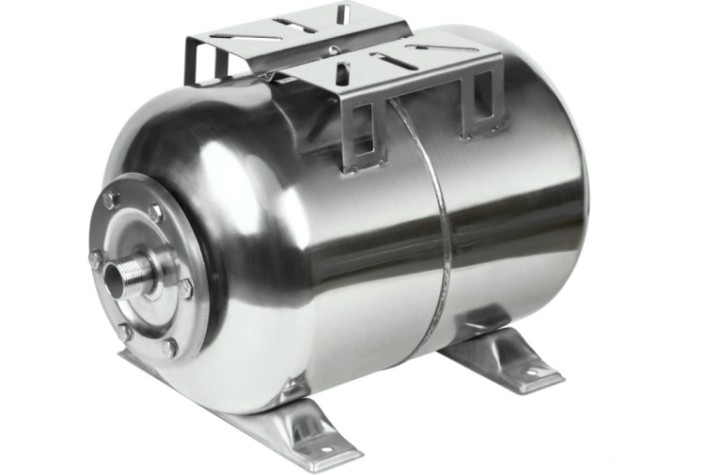 Гидроаккумулятор UNIPUMP 100л, (гор.), нерж. сталь, мембрана epdm [54872]