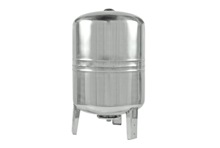 Гидроаккумулятор UNIPUMP 100л, (вер.), нерж. сталь, мембрана epdm [36580]