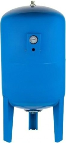 Гидроаккумулятор UNIPUMP 300л.(вер) с манометром [66837]