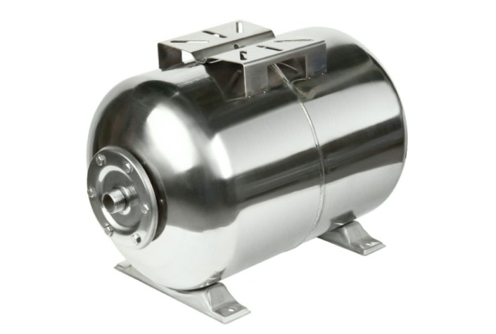 Гидроаккумулятор UNIPUMP 80л, (гор.), нерж. сталь, мембрана EPDM [21266]