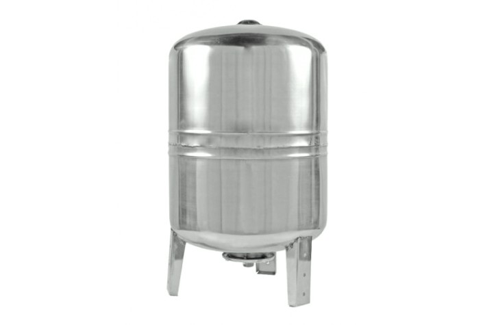 Гидроаккумулятор UNIPUMP 80л, (вер.), нерж. сталь, мембрана EPDM [13890]