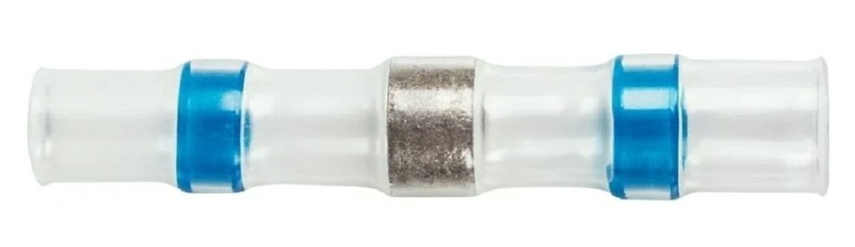 Гильза кабельная REXANT 08-0753 (уп.10 штук) изолированная ПК-т 2.5 под пайку L-40 мм, синяя [08-0753]