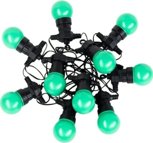 Гирлянда GAUSS HL061 светодиодная, 10 ламп, 7,7 м, ip44, зеленый