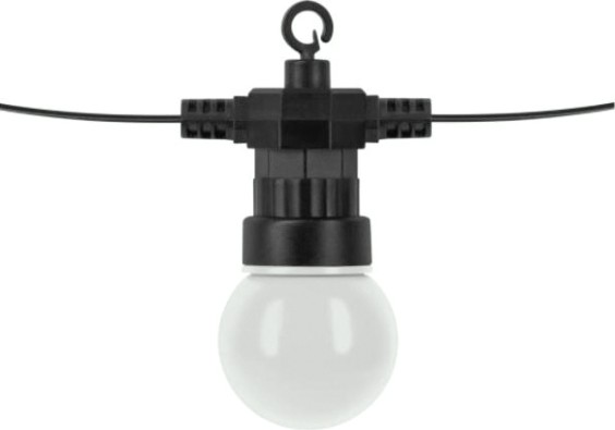 Гирлянда GAUSS HL062 светодиодная, 10 ламп, 7,7 м, ip44, белый Гирлянда GAUSS HL062 светодиодная, 10 ламп, 7,7 м, ip44, белый