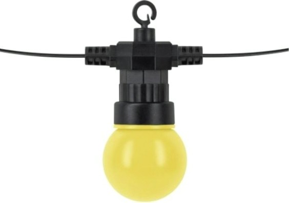 Гирлянда GAUSS HL065 светодиодная ip44 10 ламп, 7,7 м. желтая [HL065]