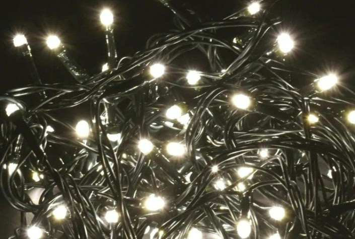 Гирлянда IEK LIGHTING нить 5м 50 светодио. тепл. белый свет IP20, контрол/8 сцен [LGDB110-1-050-05-G-S-20]