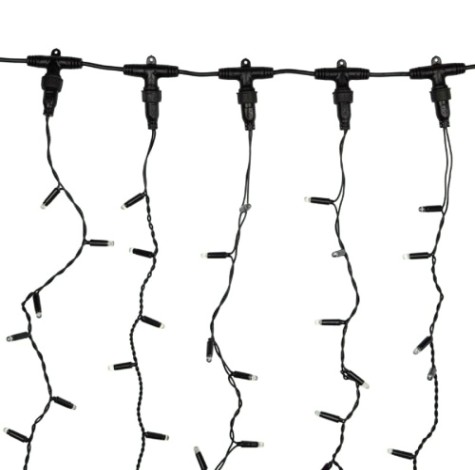 Гирлянда Neon-Night 235-146 Занавес 2x3м 600 LED ТЕПЛЫЙ БЕЛЫЙ IP65, 230B