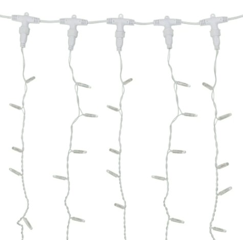 Гирлянда Neon-Night 235-156-6 Занавес 2x3м 448 LED ТЕПЛЫЙ БЕЛЫЙ IP65, 230B