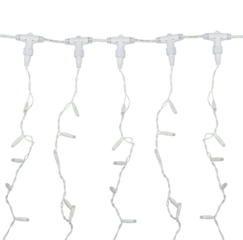 Гирлянда Neon-Night 235-296 Занавес 2x6м 768 LED ТЕПЛЫЙ БЕЛЫЙ IP65, 230B