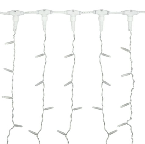 Гирлянда Neon-Night 235-306-6 Занавес 2x1,5м 192 LED ТЕПЛЫЙ БЕЛЫЙ IP65, 230B