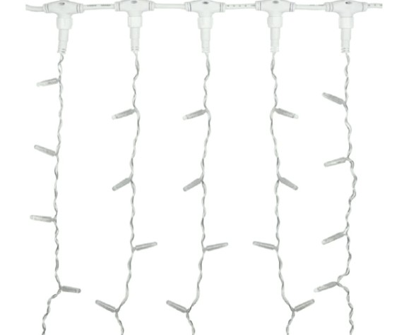 Гирлянда Neon-Night 235-315-6 Занавес 2x1,5м 192 LED БЕЛЫЙ IP65, 230B