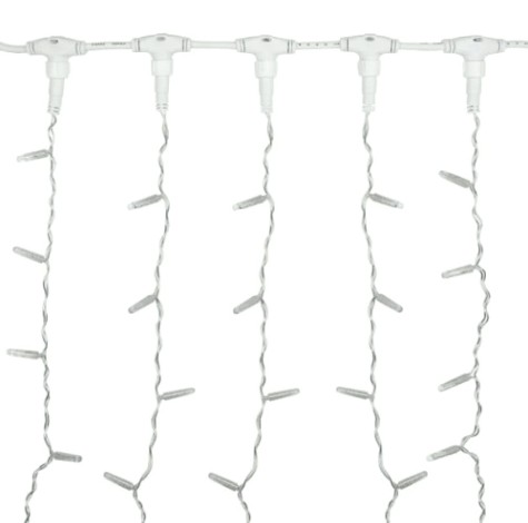 Гирлянда Neon-Night 235-316-6 Занавес 2x1,5м 192 LED ТЕПЛЫЙ БЕЛЫЙ IP65, 230B