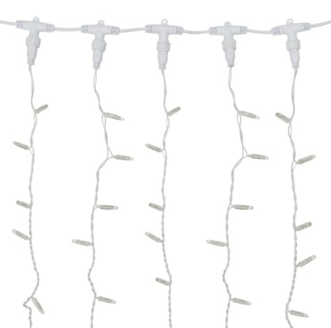 Гирлянда Neon-Night 235-386 Занавес 2x6м 768 LED ТЕПЛЫЙ БЕЛЫЙ IP65, 230B