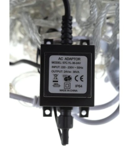 Гирлянда Neon-Night 235-435 Занавес 2x3м 240 LED БЕЛЫЙ IP65, 24B Гирлянда Neon-Night 235-435 Занавес 2x3м 240 LED БЕЛЫЙ IP65, 24B