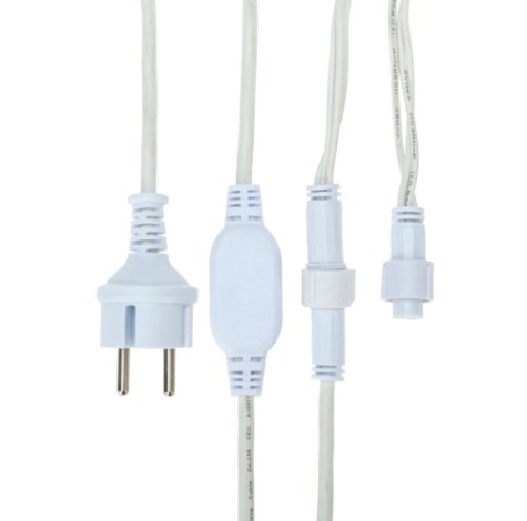 Гирлянда Neon-Night 255-203 БАХРОМА (Айсикл), 4,0х0,6м, 128 LED СИНИЙ, 2,3мм