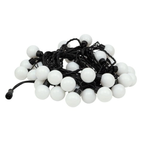 Гирлянда Neon-Night 303-575 Мультишарики Ø38 мм, 10м, 40 LED БЕЛЫЙ, черный ПВХ Гирлянда Neon-Night 303-575 Мультишарики Ø38 мм, 10м, 40 LED БЕЛЫЙ, черный ПВХ