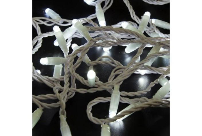 Гирлянда Neon-Night 305-135 Нить 10м (2 модуляx5м) 100 LED БЕЛЫЙ Гирлянда Neon-Night 305-135 Нить 10м (2 модуляx5м) 100 LED БЕЛЫЙ