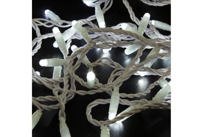 Гирлянда Neon-Night 305-235 Нить 10м (2 модуляx5м) 100 LED БЕЛЫЙ Гирлянда Neon-Night 305-235 Нить 10м (2 модуляx5м) 100 LED БЕЛЫЙ