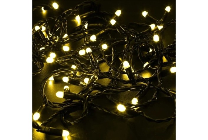 Гирлянда Neon-Night 305-241 Нить 10м (2 модуляx5м) 100 LED ЖЕЛТЫЙ Гирлянда Neon-Night 305-241 Нить 10м (2 модуляx5м) 100 LED ЖЕЛТЫЙ