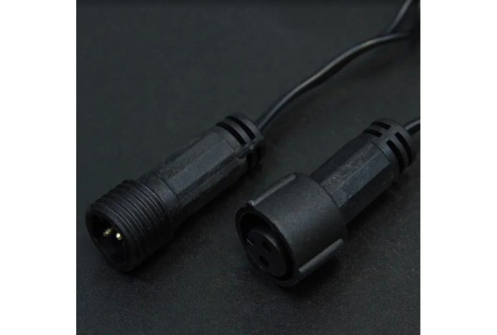 Гирлянда Neon-Night 305-246 Нить 10м (2 модуляx5м) 100 LED ТЕПЛЫЙ БЕЛЫЙ