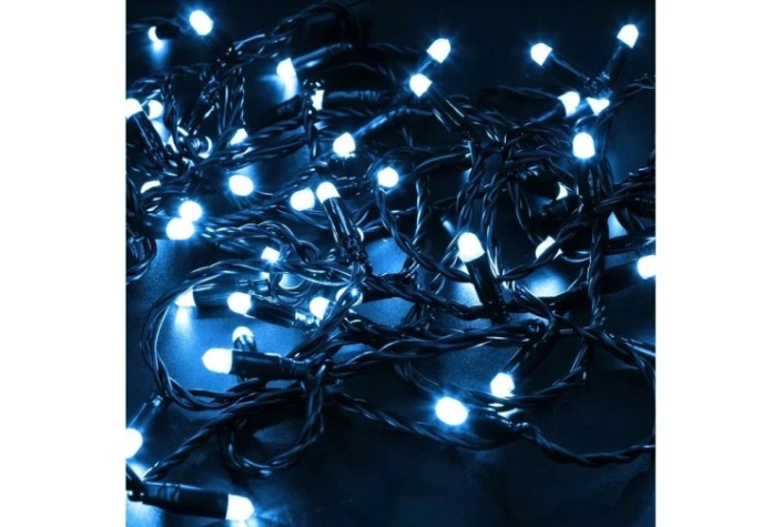 Гирлянда Neon-Night 305-273 Нить 10м (2 модуляx5м) 100 LED СИНИЙ Гирлянда Neon-Night 305-273 Нить 10м (2 модуляx5м) 100 LED СИНИЙ