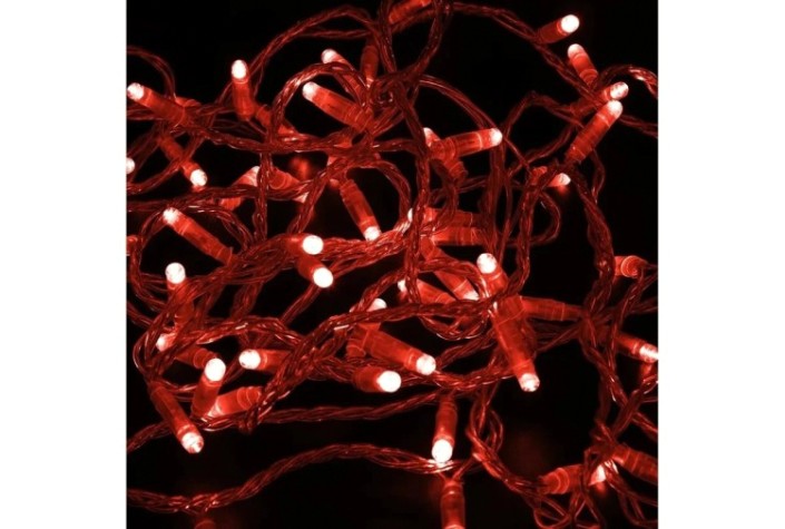 Гирлянда Neon-Night 305-282 Нить 10м (2 модуляx5м) 100 LED КРАСНЫЙ Гирлянда Neon-Night 305-282 Нить 10м (2 модуляx5м) 100 LED КРАСНЫЙ