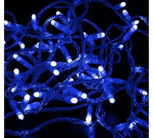 Гирлянда Neon-Night 305-283 Нить 10м (2 модуляx5м) 100 LED СИНИЙ Гирлянда Neon-Night 305-283 Нить 10м (2 модуляx5м) 100 LED СИНИЙ