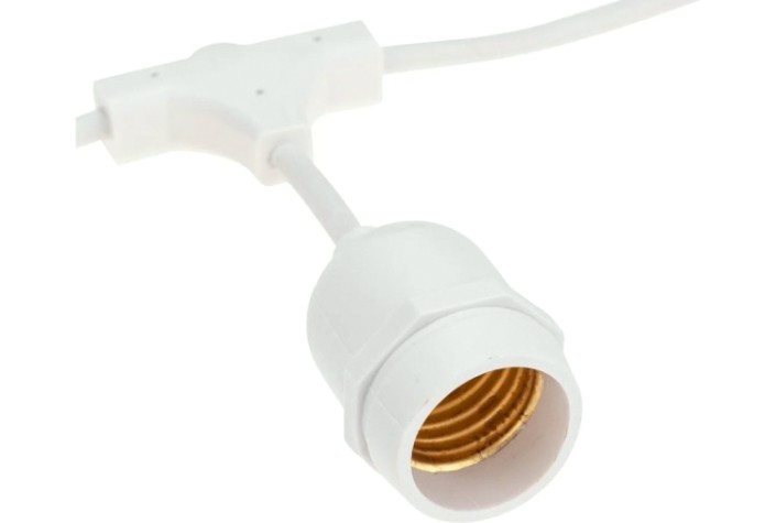 Гирлянда Neon-Night 331-338 Белт-Лайт 2 жилы 20м, белый шаг 50см, 40 патрон Гирлянда Neon-Night 331-338 Белт-Лайт 2 жилы 20м, белый шаг 50см, 40 патрон