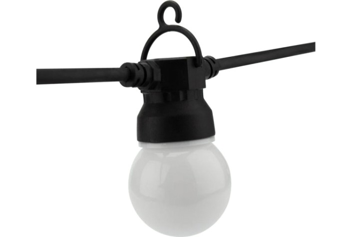 Гирлянда Neon-Night 331-356 Уличная Лофт 10м, шаг 50 см, 20 матовых ламп Гирлянда Neon-Night 331-356 Уличная Лофт 10м, шаг 50 см, 20 матовых ламп