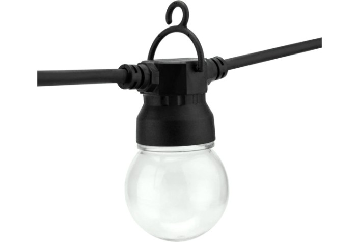 Гирлянда Neon-Night 331-357 Уличная Лофт 10м, шаг 50 см, 20 прозрачных ламп Гирлянда Neon-Night 331-357 Уличная Лофт 10м, шаг 50 см, 20 прозрачных ламп