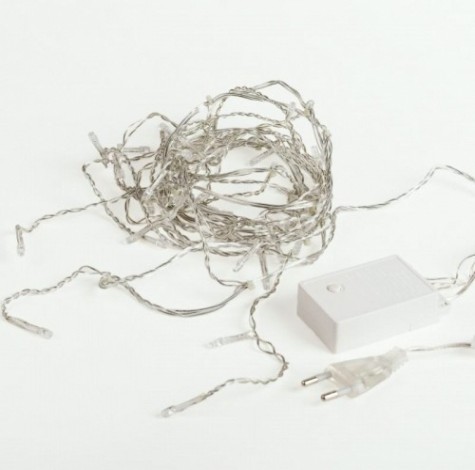 Гирлянда Neon-Night АЙСИКЛ (бахрома) 1,8х0,5 м, 48 LED мультиколор [255-019]