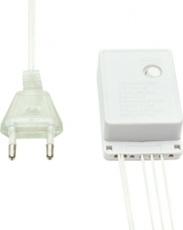 Гирлянда Neon-Night ДОЖДЬ 1,5х1,5 м с насадками шарики d18мм, 144 LED мультиколор [235-049]