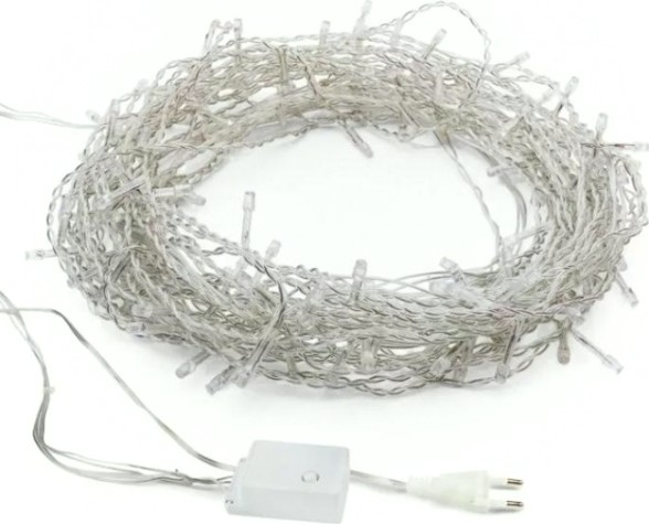 Гирлянда Neon-Night ДОЖДЬ (занавес) 1,5х1,5 м 144 LED, белый [235-015]