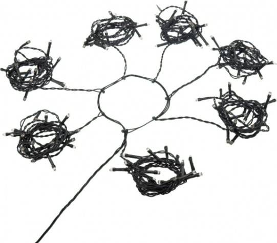 Гирлянда Neon-Night Елочная с кольцом 7 нитей по 1,5 м 105 LED белый [235-075]