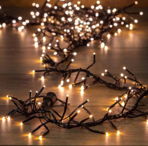 Гирлянда Neon-Night Кластер 3 м 288 LED, теплый белый [303-626]