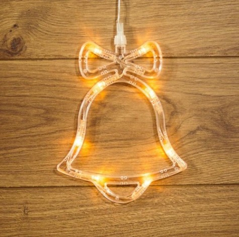 Гирлянда Neon-Night "Колокольчик" на присоске с подвесом [501-012]