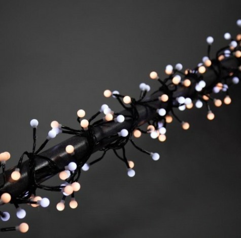 Гирлянда Neon-Night Мишура 3 м 288 LED, белый + теплый белый [303-608]