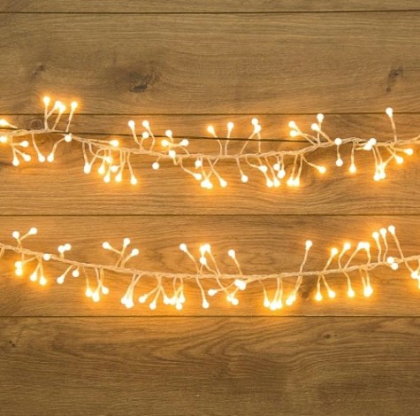 Гирлянда Neon-Night Мишура 3 м 288 LED Теплый Белый [303-606]