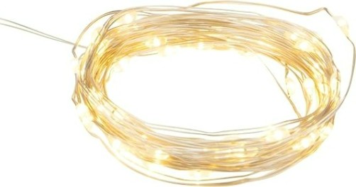 Гирлянда Neon-Night РОСА 10 м, 100 LED USB, теплое белое свечение [315-976]