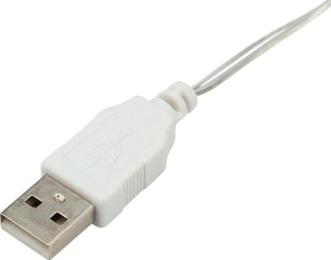 Гирлянда Neon-Night РОСА 10 м, 100 LED USB, теплое белое свечение [315-976]