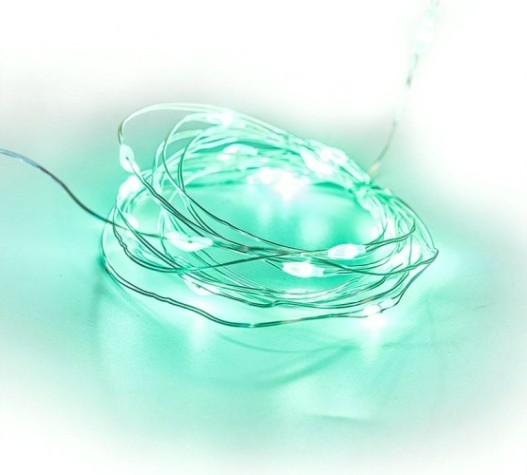 Гирлянда Neon-Night РОСА 2м 20 LED зеленые (2*CR2032 в комплекте) [303-008]